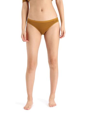 Clove Icebreaker Merino Siren Bikini Briefs Women's Underwear | AU 1718FDNM